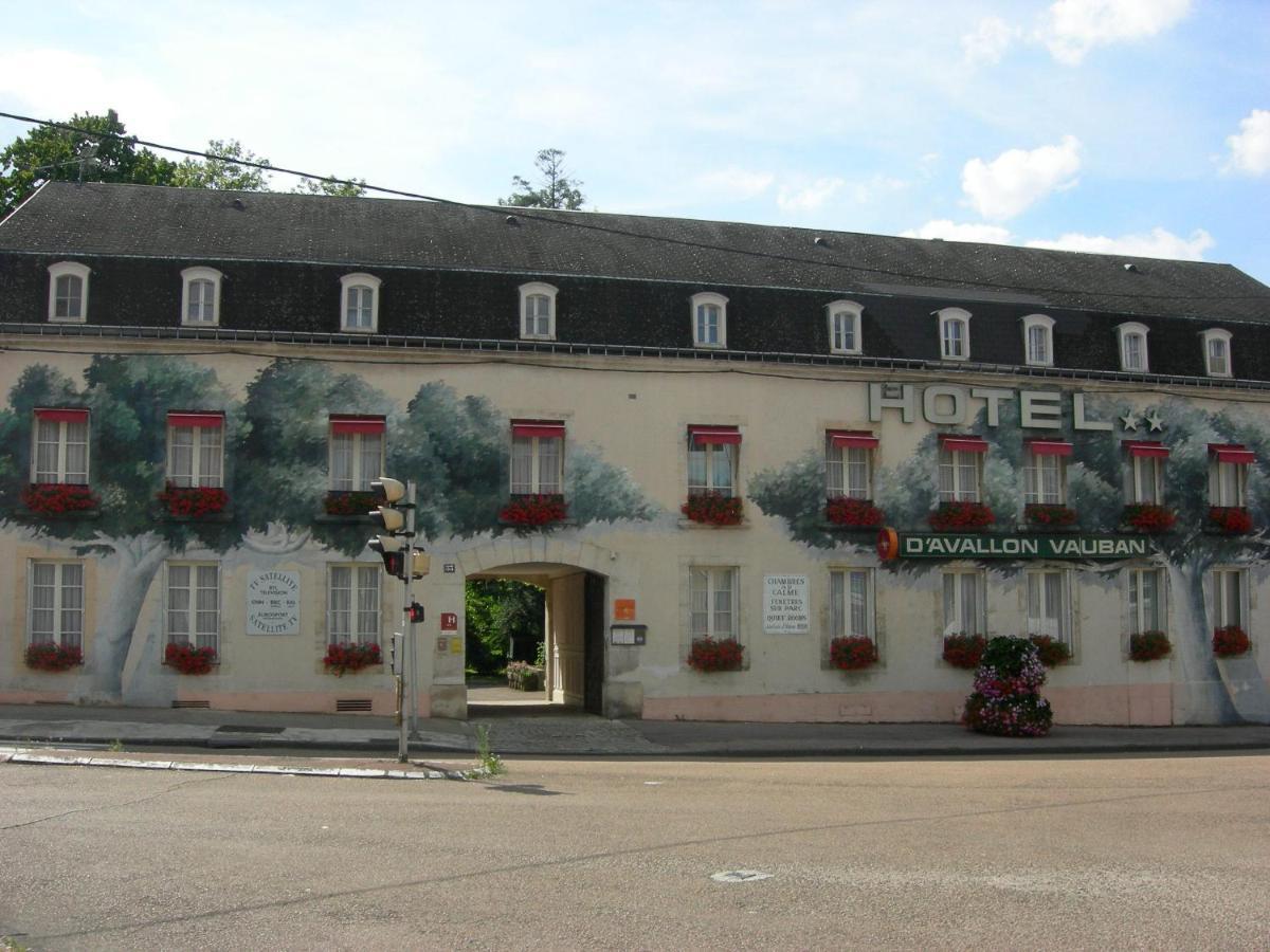 Cit'Hotel Avallon Vauban Exteriör bild
