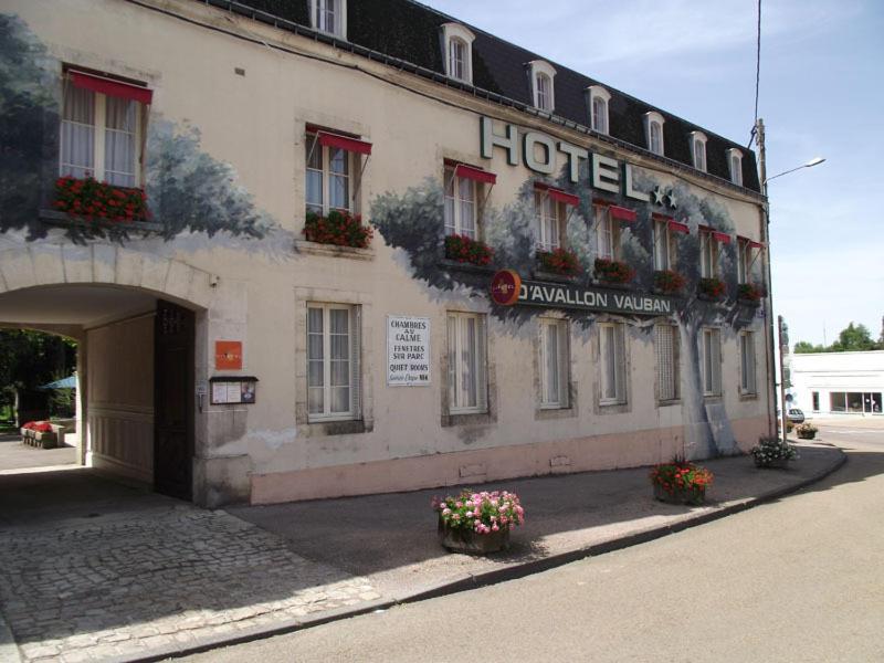 Cit'Hotel Avallon Vauban Exteriör bild